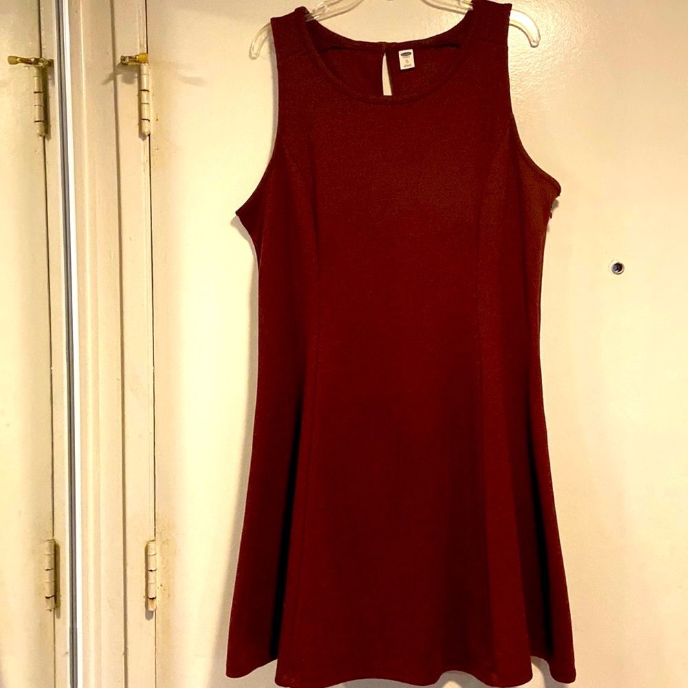 Old Navy dress. Sleeveless. Thick material.